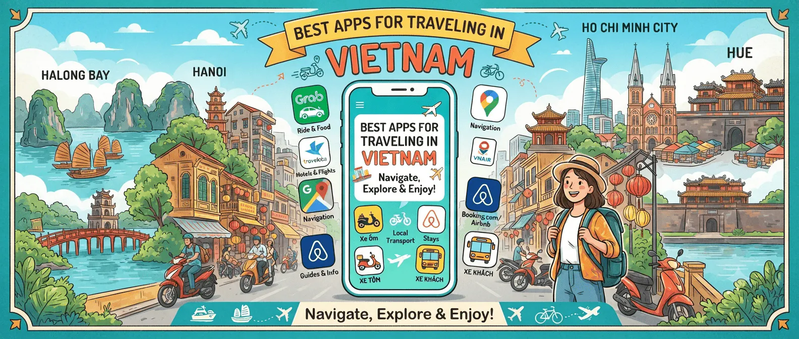 Best Apps for Traveling in Vietnam