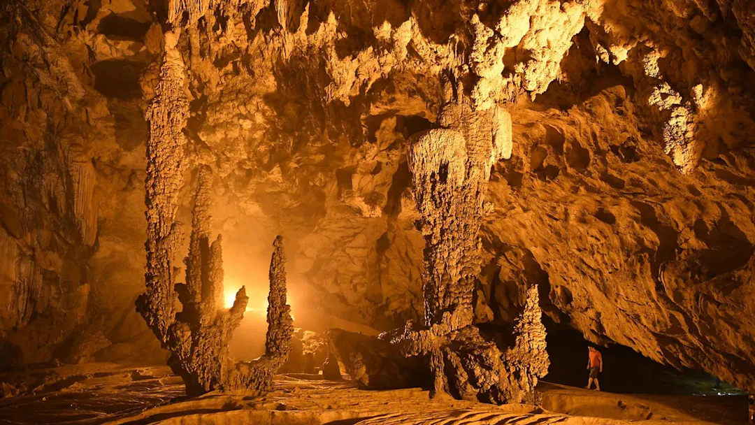 Nguom Ngao Cave: The Sculpted Stone Palace