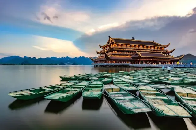 Tam Chuc Pagoda in Frames – Majestic Temples, Lakes & Limestone Mountains