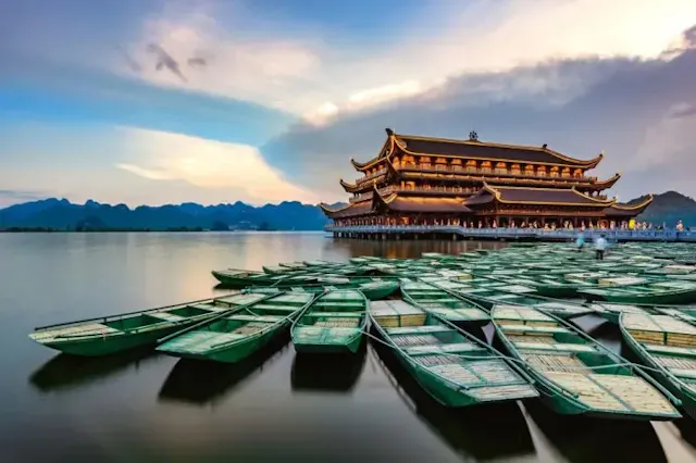 Tam Chuc Pagoda in Frames – Majestic Temples, Lakes & Limestone Mountains