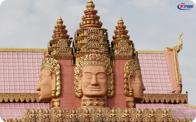 Xiem Can Pagoda in Frames – Khmer Architecture, Spiritual Beauty & Cultural Heritage