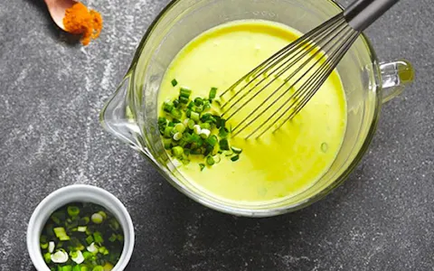 Rice Flour Batter & Turmeric