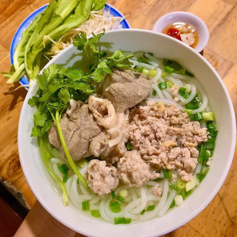 Pork & Aromatic Garnishes