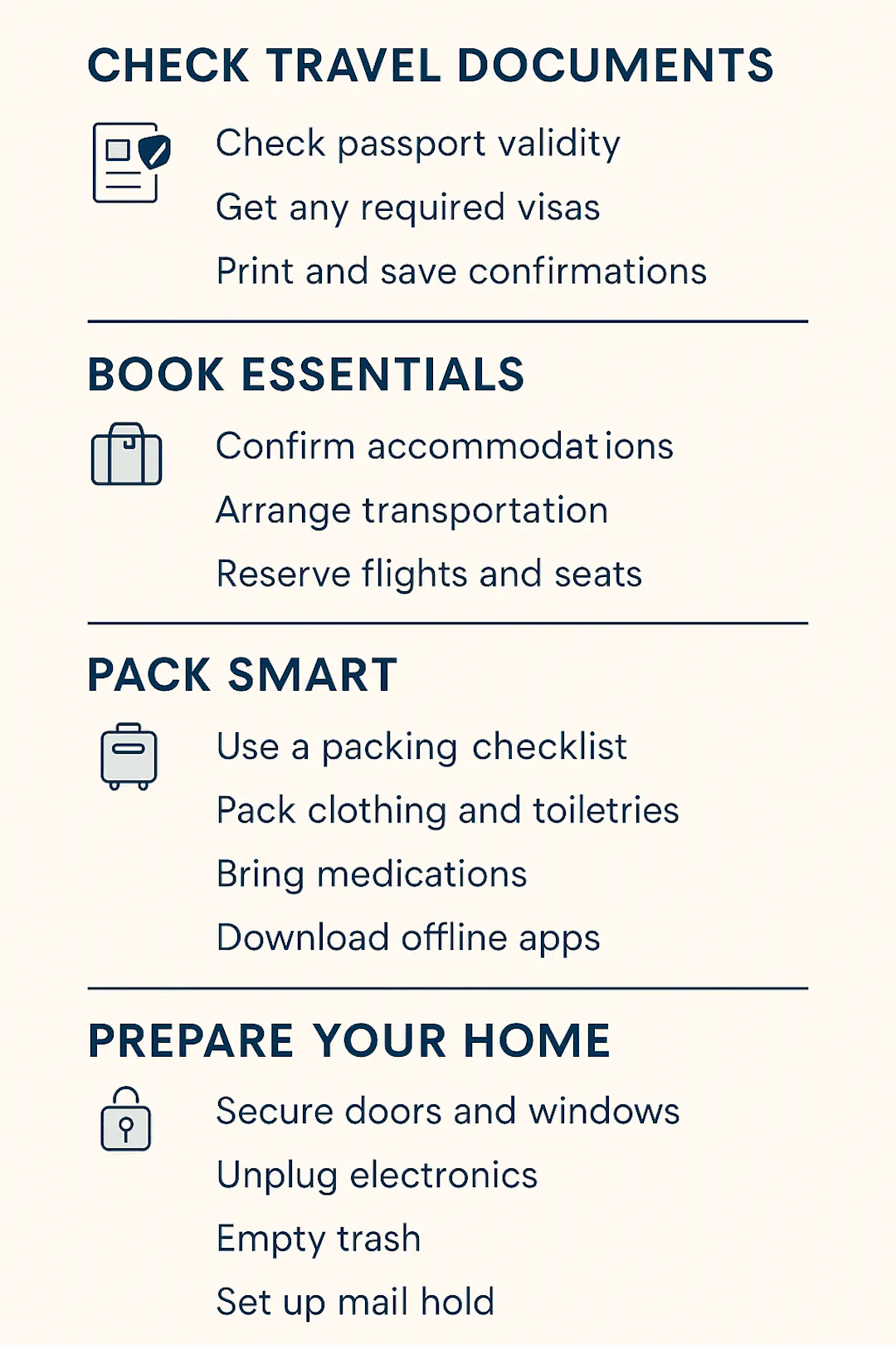 The Essential Hardcopy Checklist Before You Fly