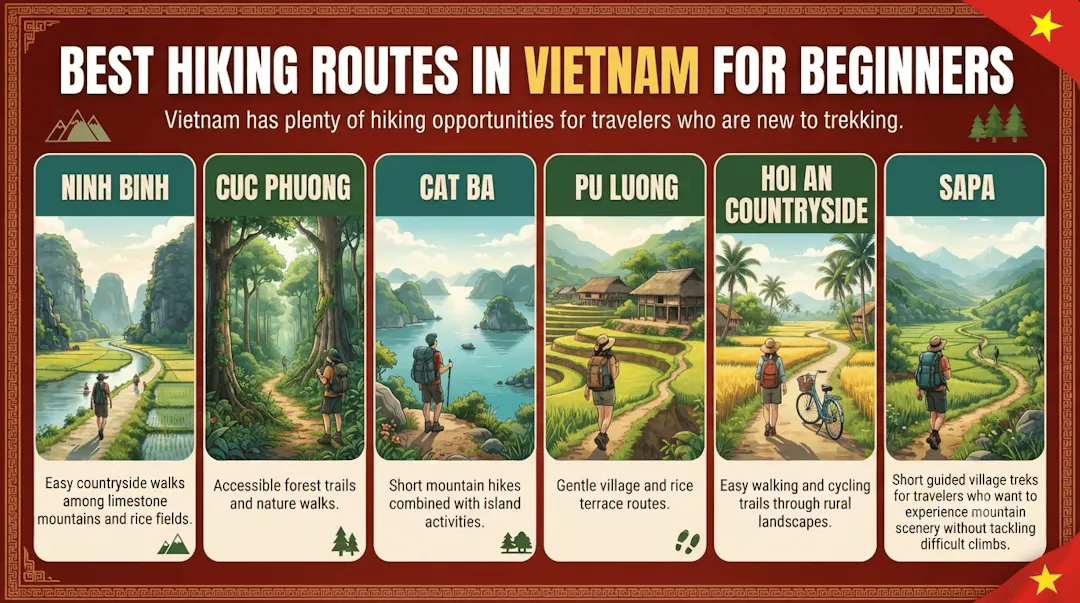 Best Hiking Routes in Vietnam for Beginners