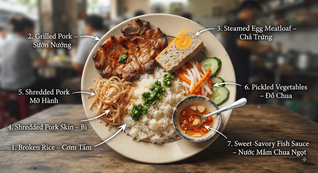 What Is Com Tam Made Of?
