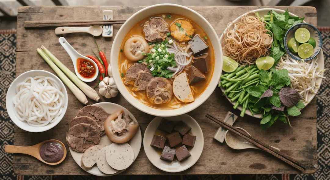 What Is Bún Bò Huế Made Of?