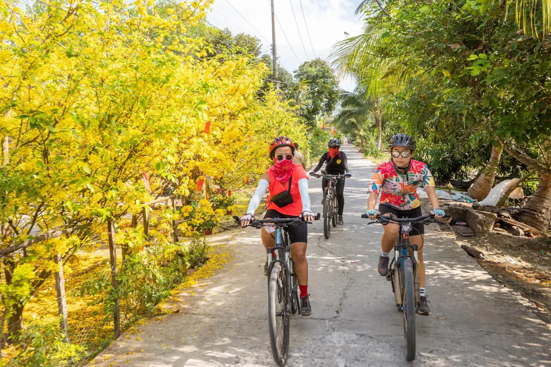 Cycling in the Mekong Delta
