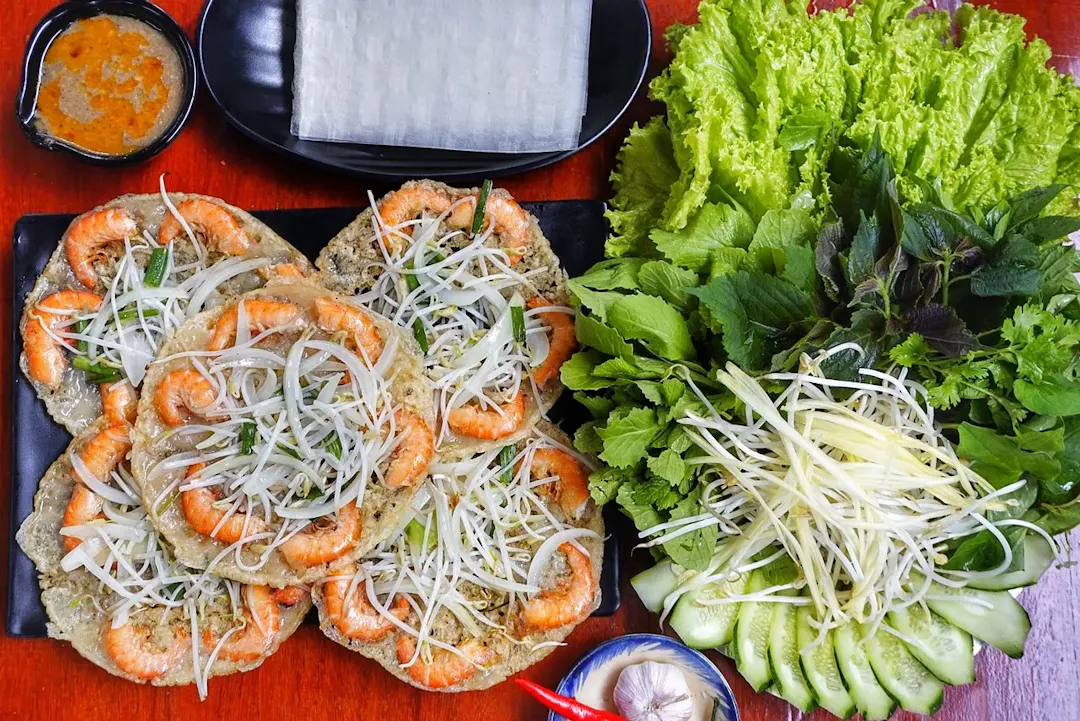 Try Banh Xeo Tom Nhay