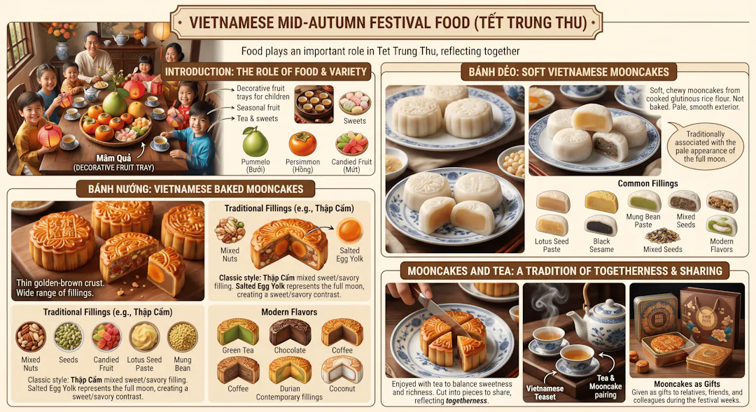 Vietnamese Mid-Autumn Festival Food