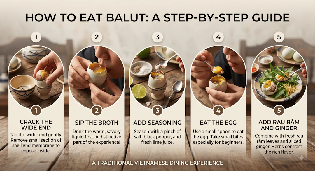 How to Eat Balut