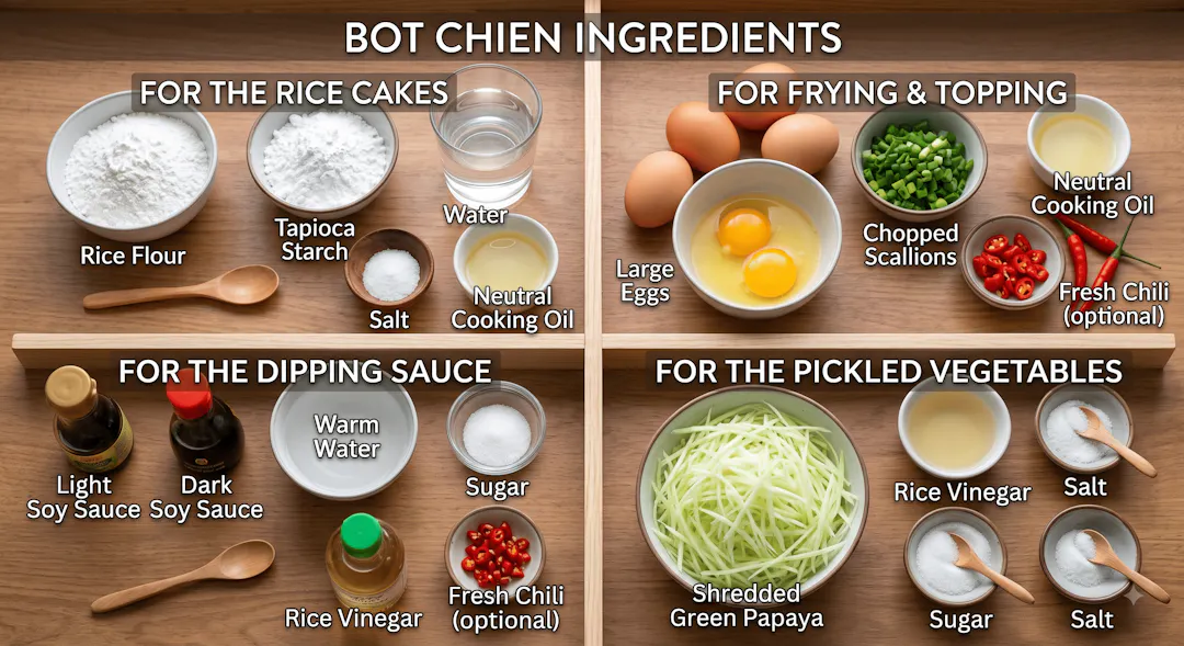 Bot Chien Ingredients
