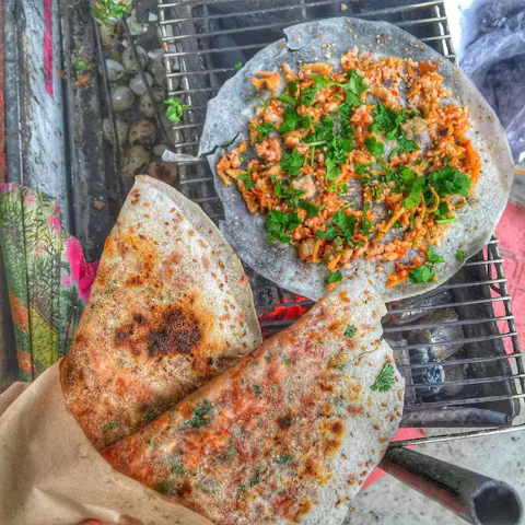 Vietnamese Grilled Rice Paper (Bánh Tráng Nướng)