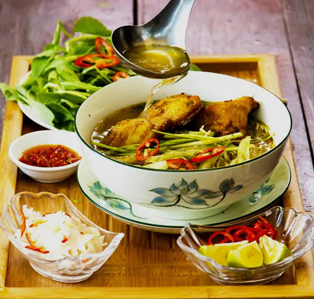 Bún Cá Rô Đồng – A Traditional Freshwater Fish Noodle Soup of Northern Vietnam