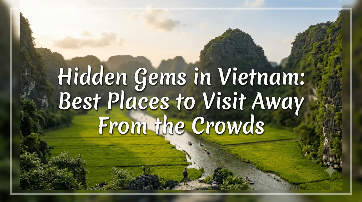 Hidden Gems in Vietnam: Best Places to Visit Away From the Crowds