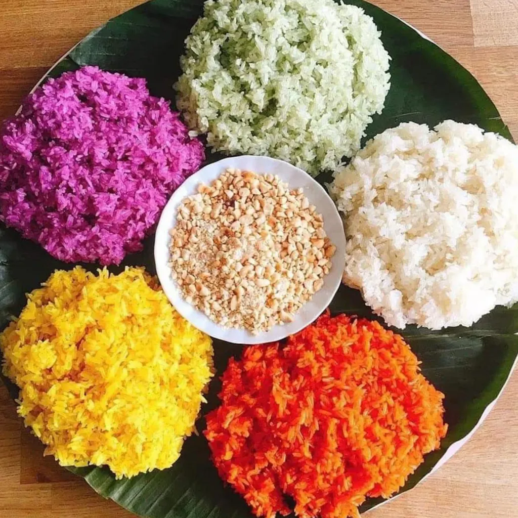 Featured Ingredients of Xôi