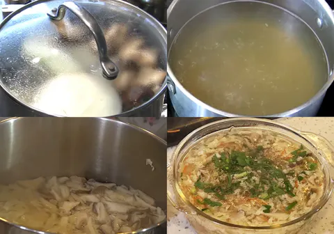 Flavorful Broth & Aromatic Garnishes