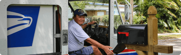 mail truck transport