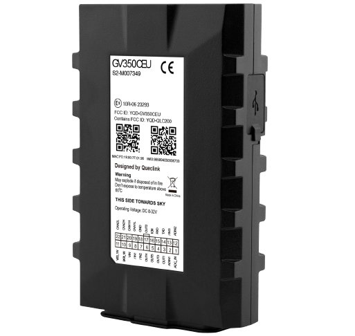 Queclink GV350CEU device supported on GpsGate
