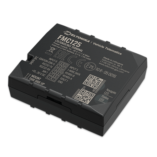 Teltonika FMC125 tracking device supported by GpsGate