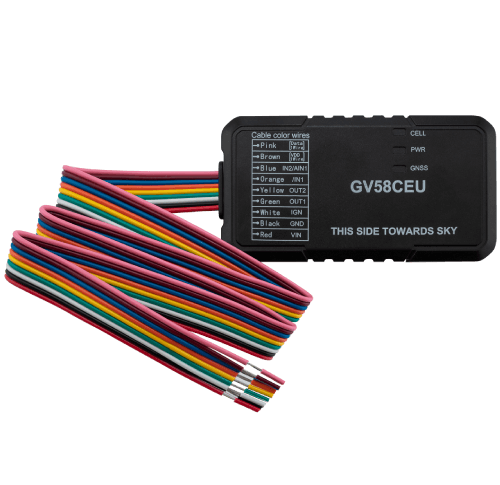 Queclink GV58CEU tracker on GpsGate