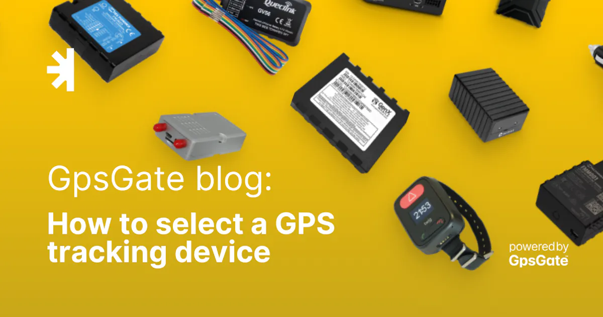 How to select the best GPS vehicle tracking devices - GpsGate