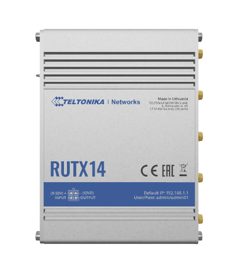 Teltonika RUTX14 supported by GpsGate