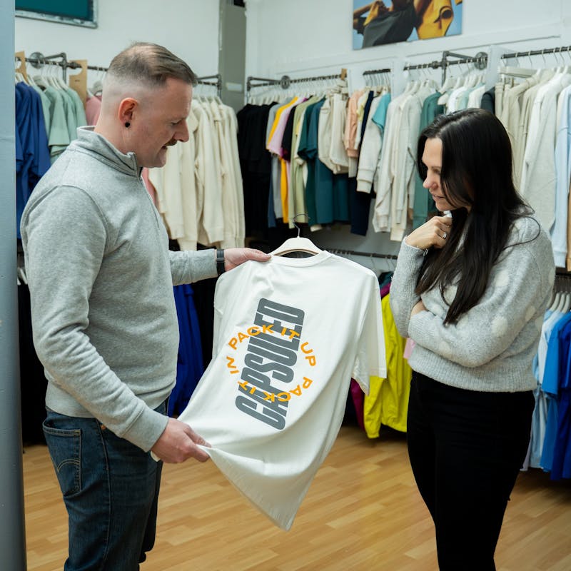 Beratung im Showroom von Grafik-Idee