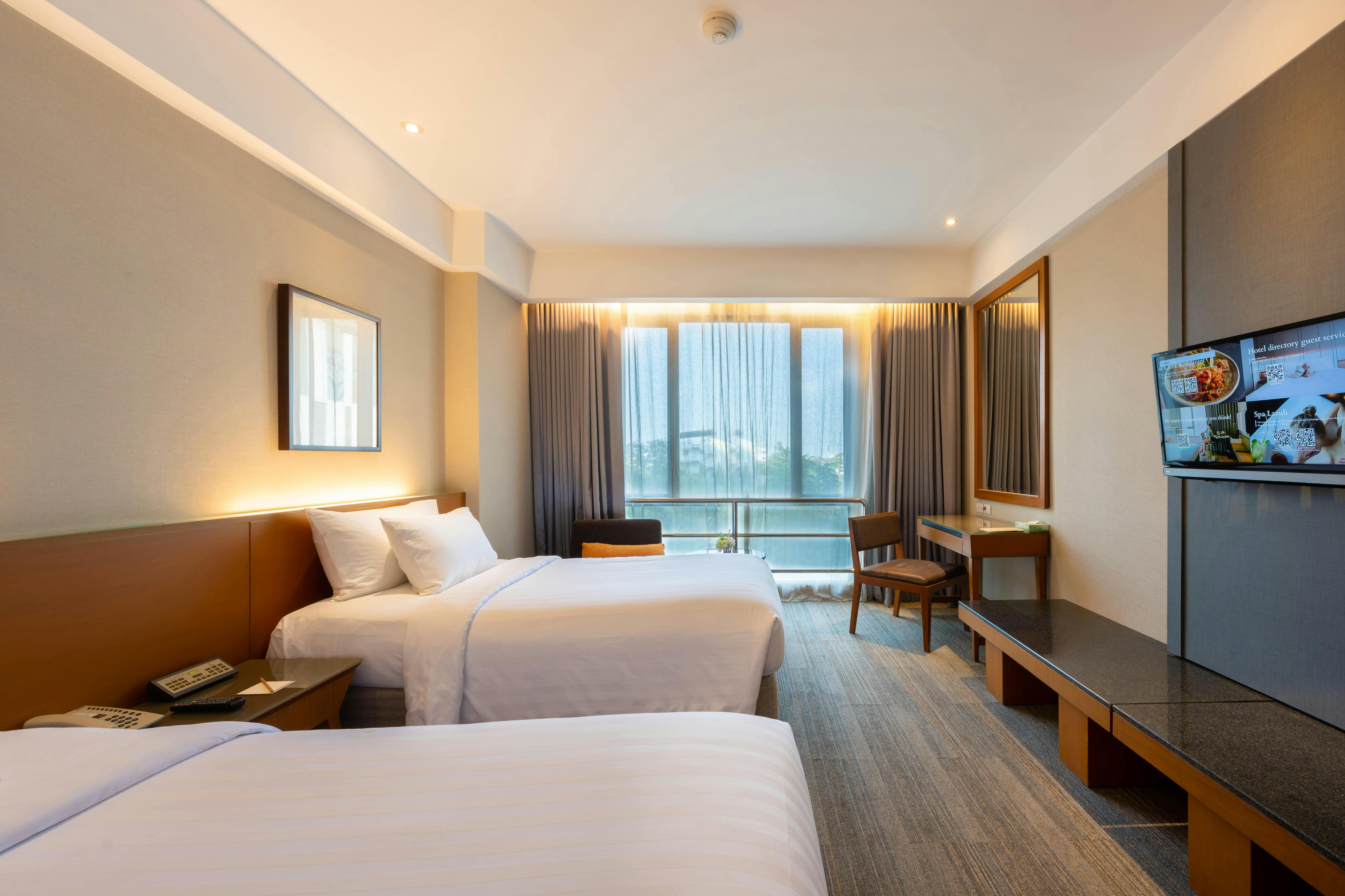Picturesque view of Deluxe room