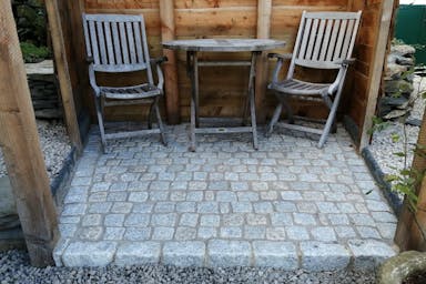 Granite Setts Seating Area