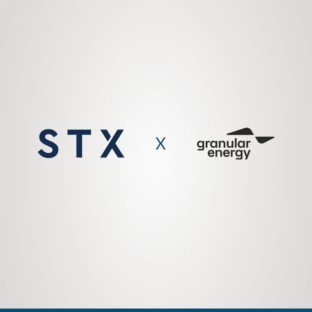 STX and Granular Energy logos