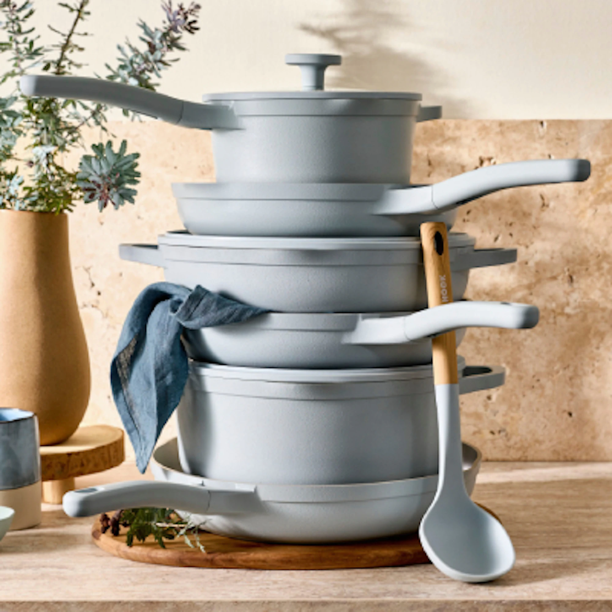BACCARAT NOOK SKY COOKWARE STACKED