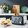 Baccarat Toaster on bench with toast