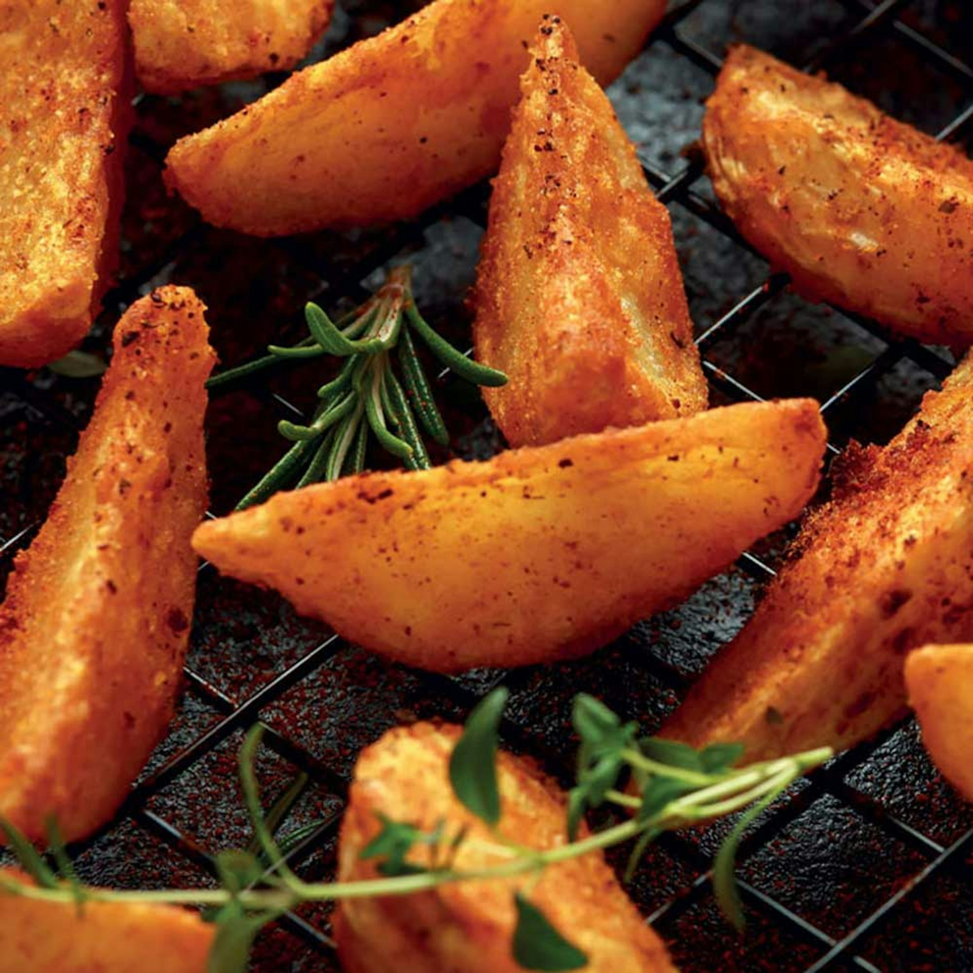Air Fryer Potato Wedges recipe. Baccarat The Healthy Fry Multi Dual Zone 9L Air Fryer.