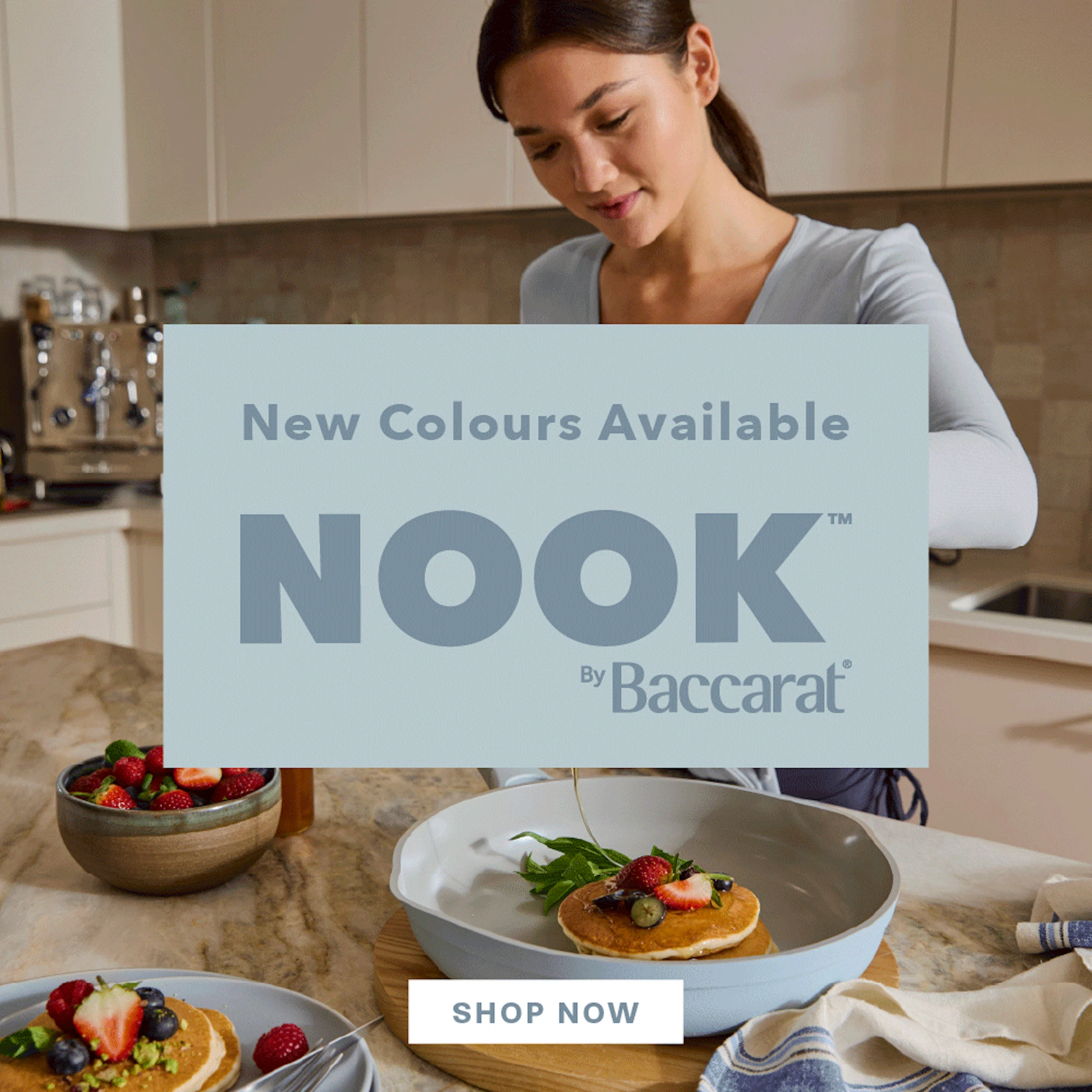 Baccarat NOOK cookware - new colours available