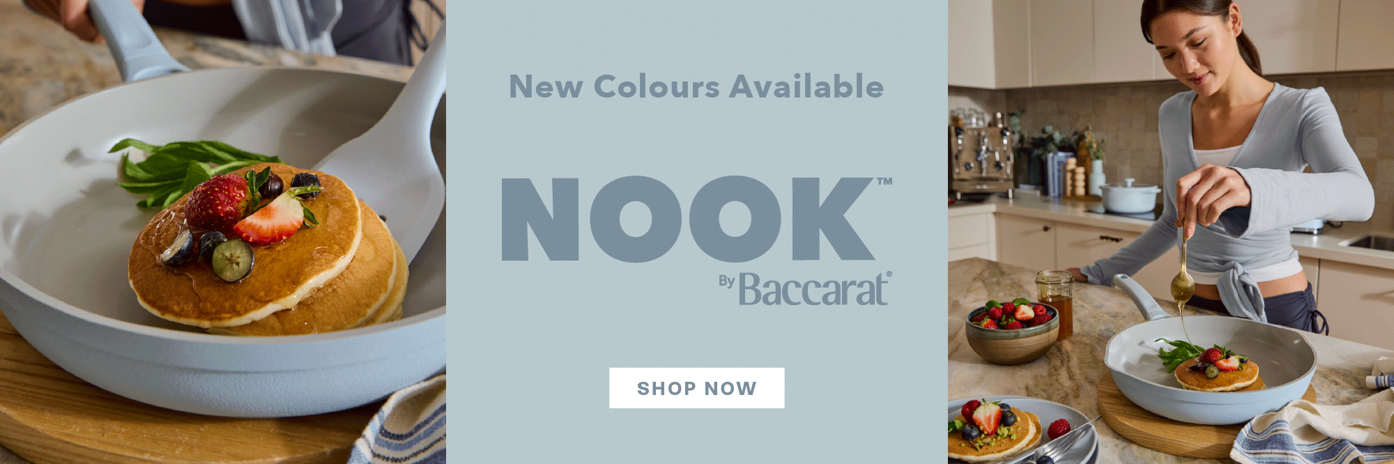 Baccarat NOOK cookware - new colours available