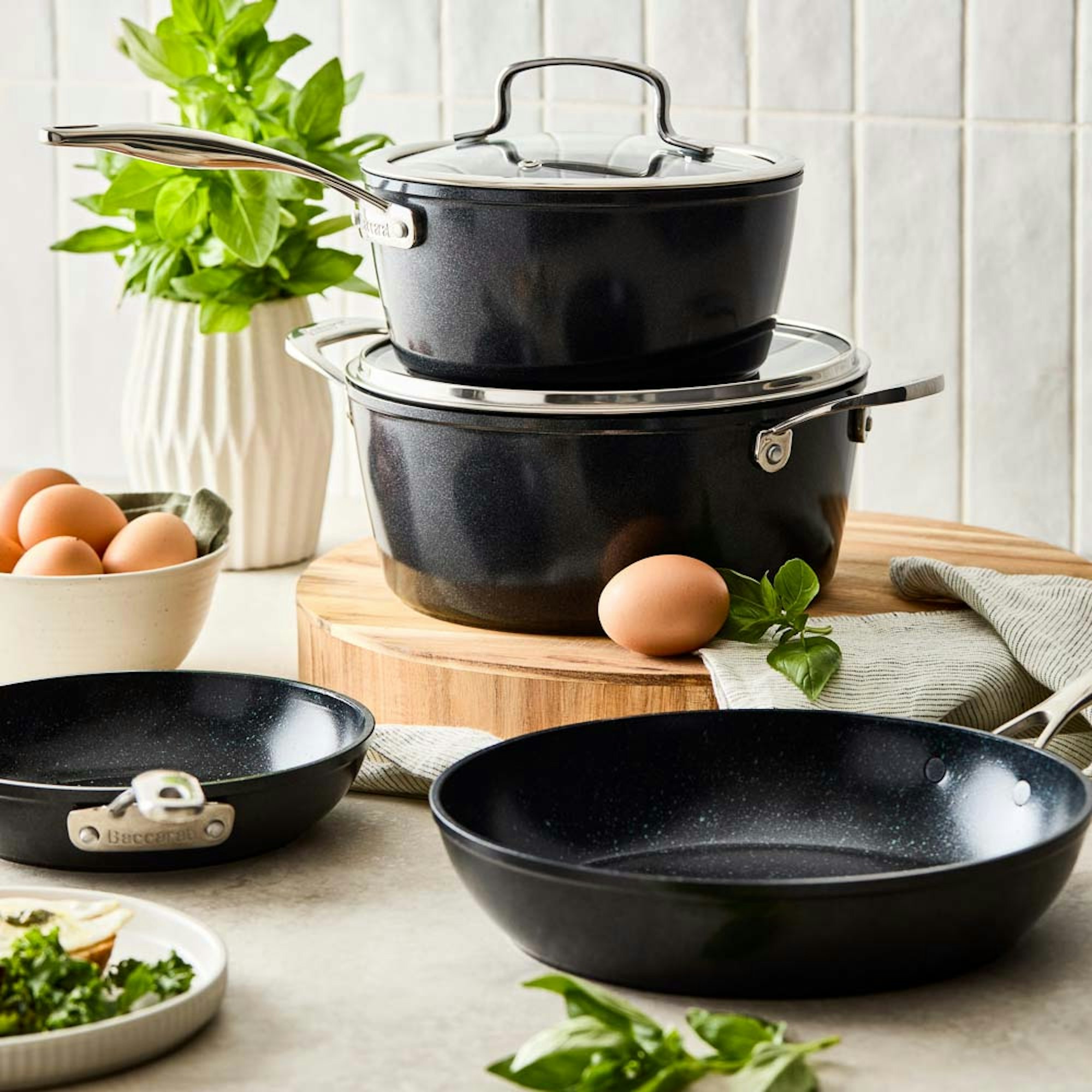 Top 7 Reasons to Invest Quality Cookware blog from Baccarat. Non stick ceramic cookware set