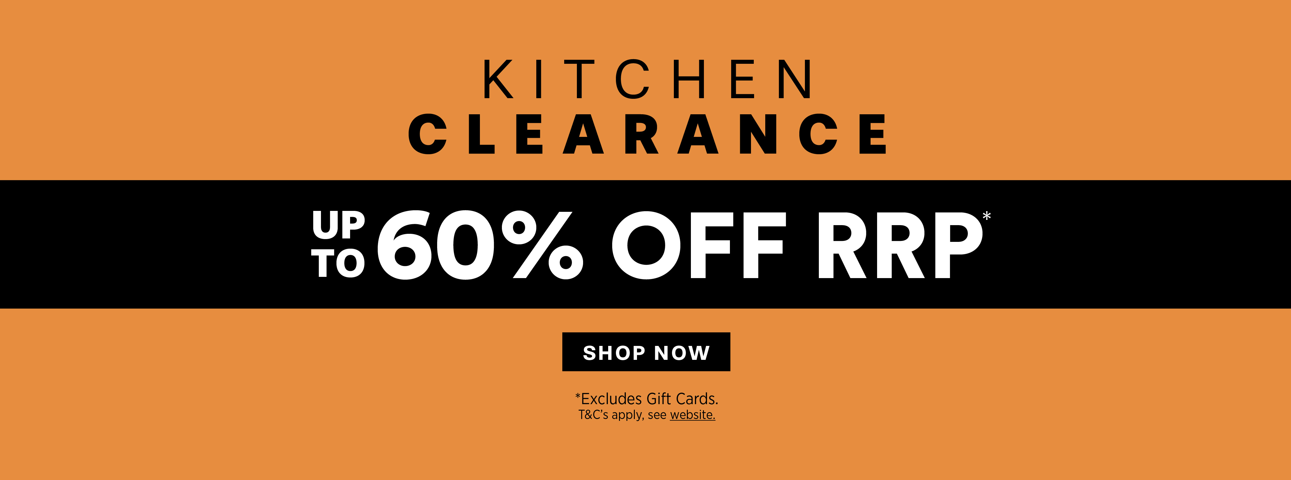 Baccarat Kitchen Clearance Sale