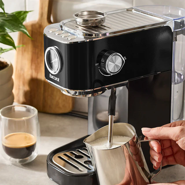 Baccarat The Espresso Pro Coffee Machine Black