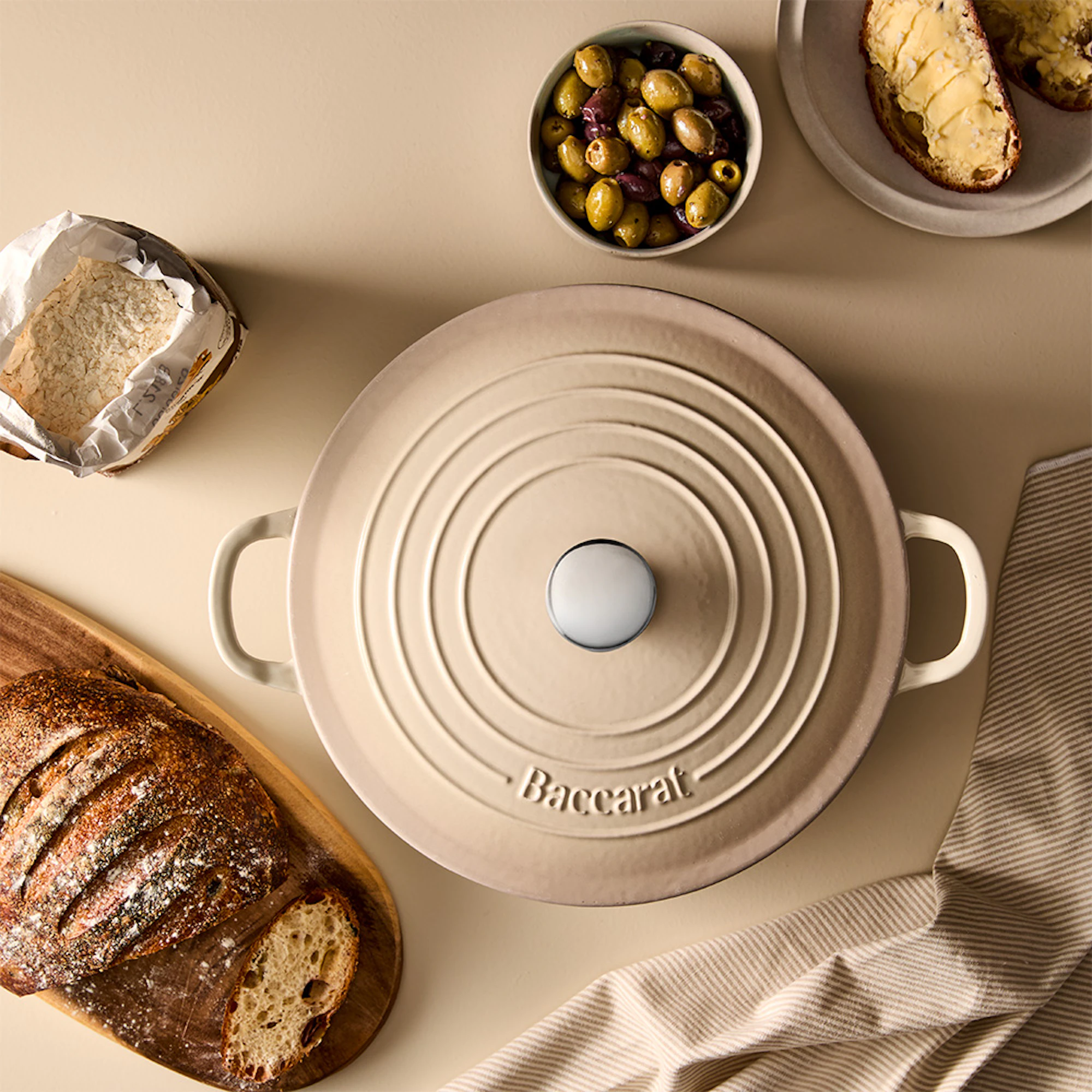 Baccarat Le Connoisseur Cream group shot