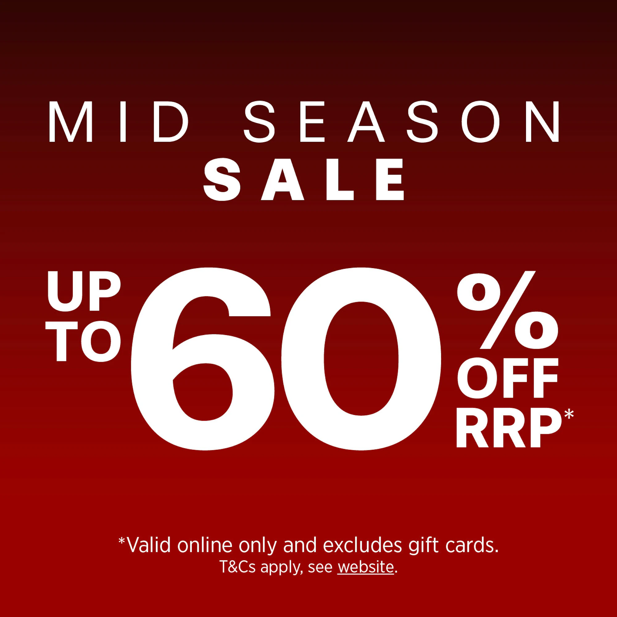 BACCARAT MID SEASON SALE