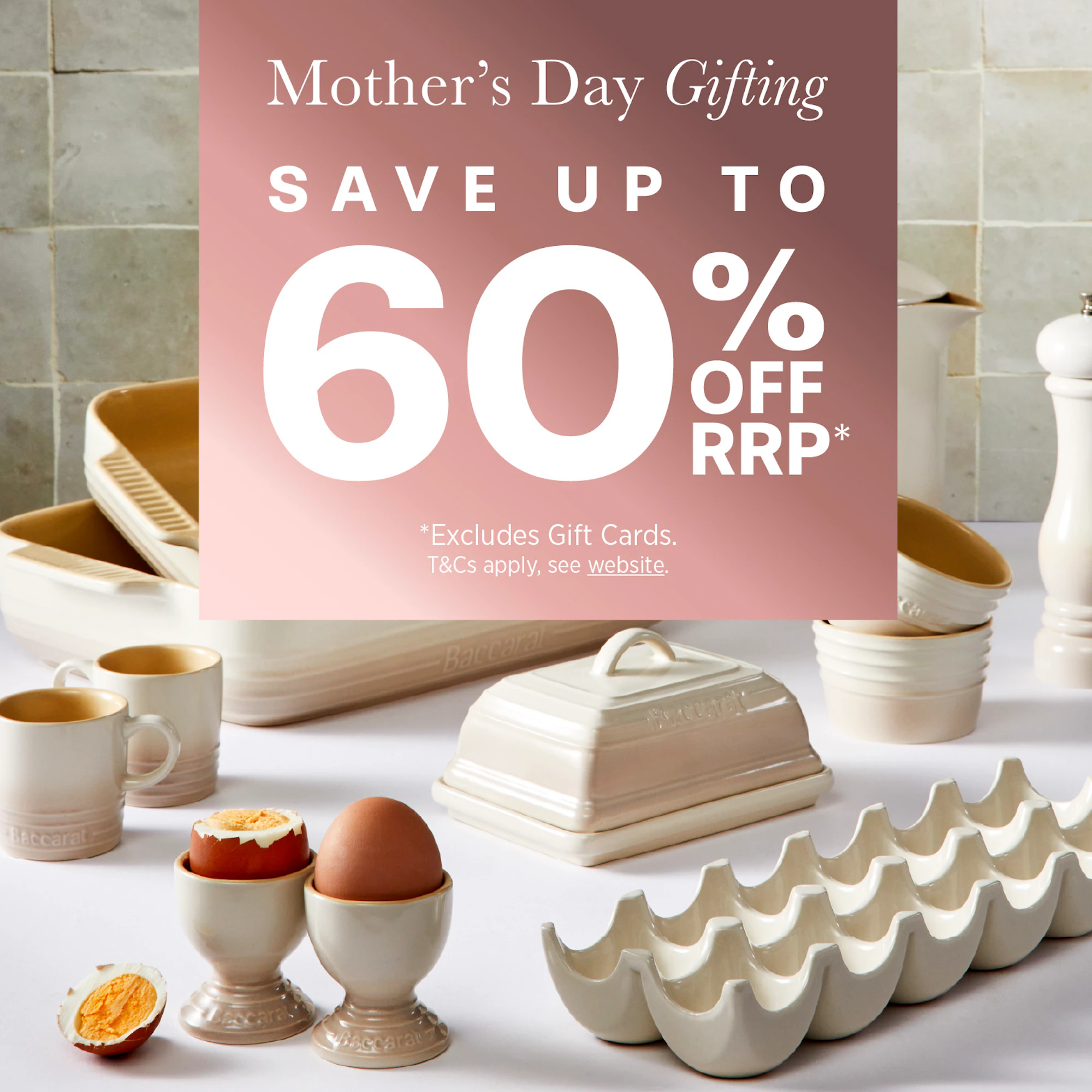 Baccarat Mother's Day Gifting