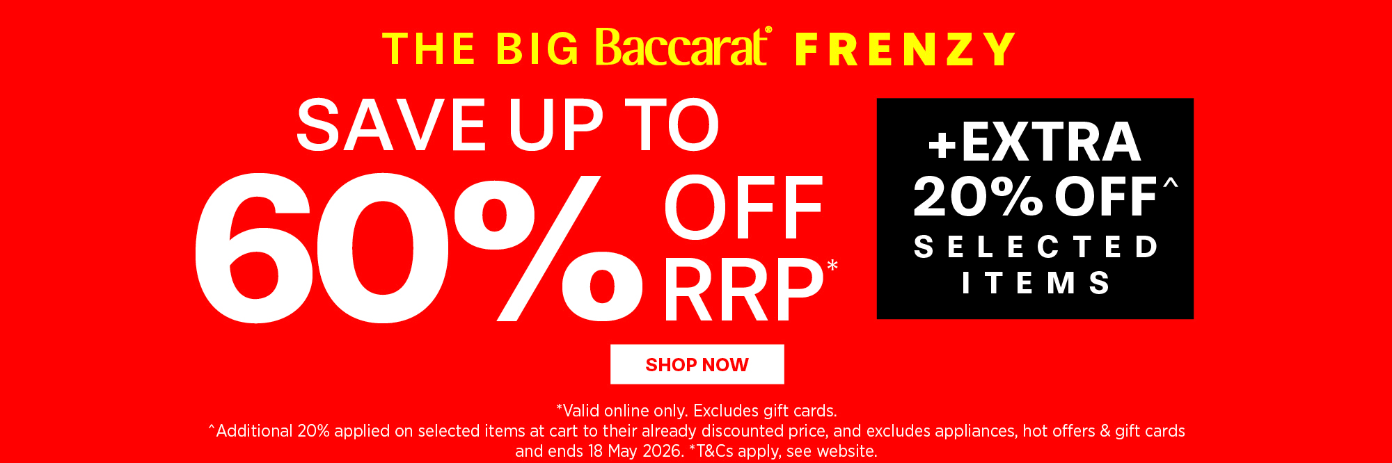 THE BIG BACCARAT FRENZY
