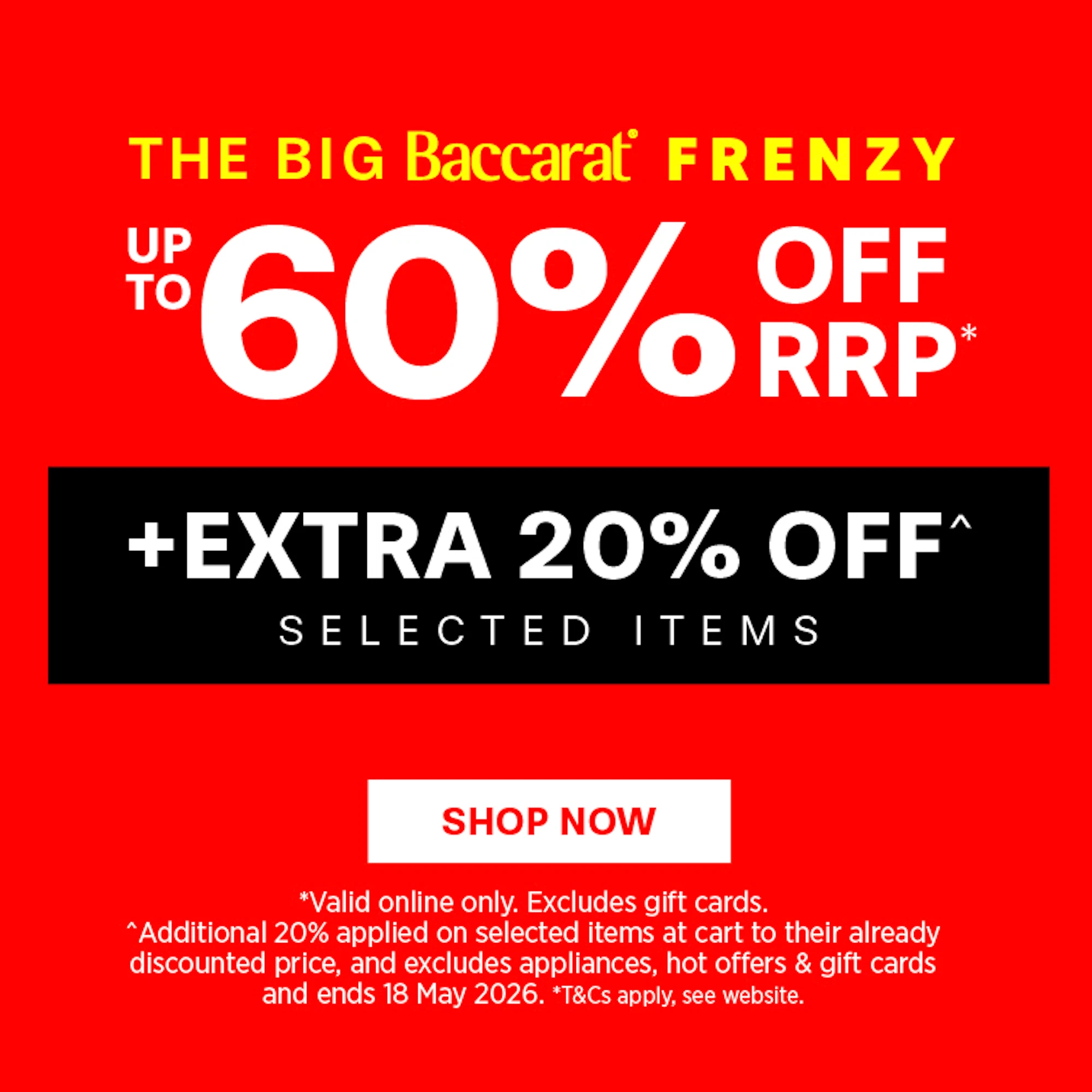 THE BIG BACCARAT FRENZY