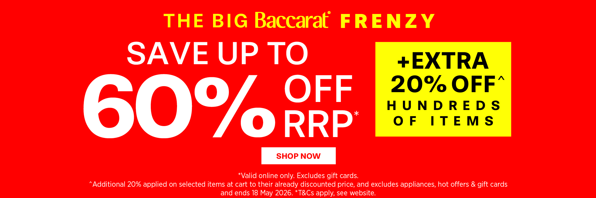 THE BIG BACCARAT FRENZY