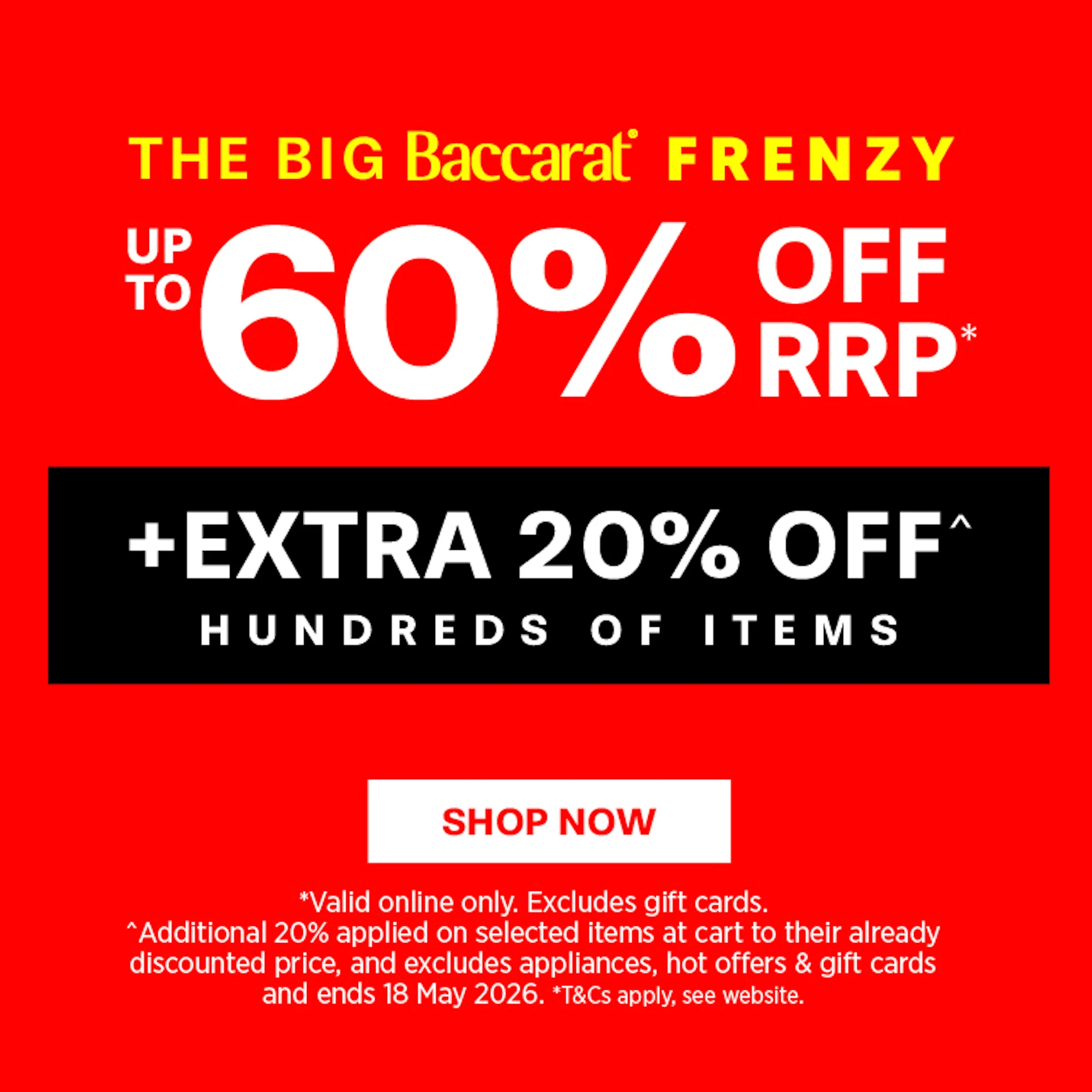 THE BIG BACCARAT FRENZY
