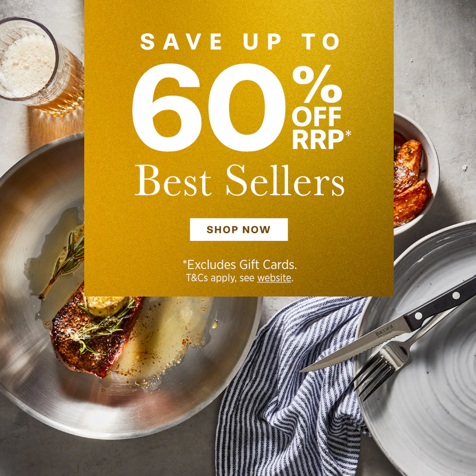 BACCARAT BEST SELLERS SALE 