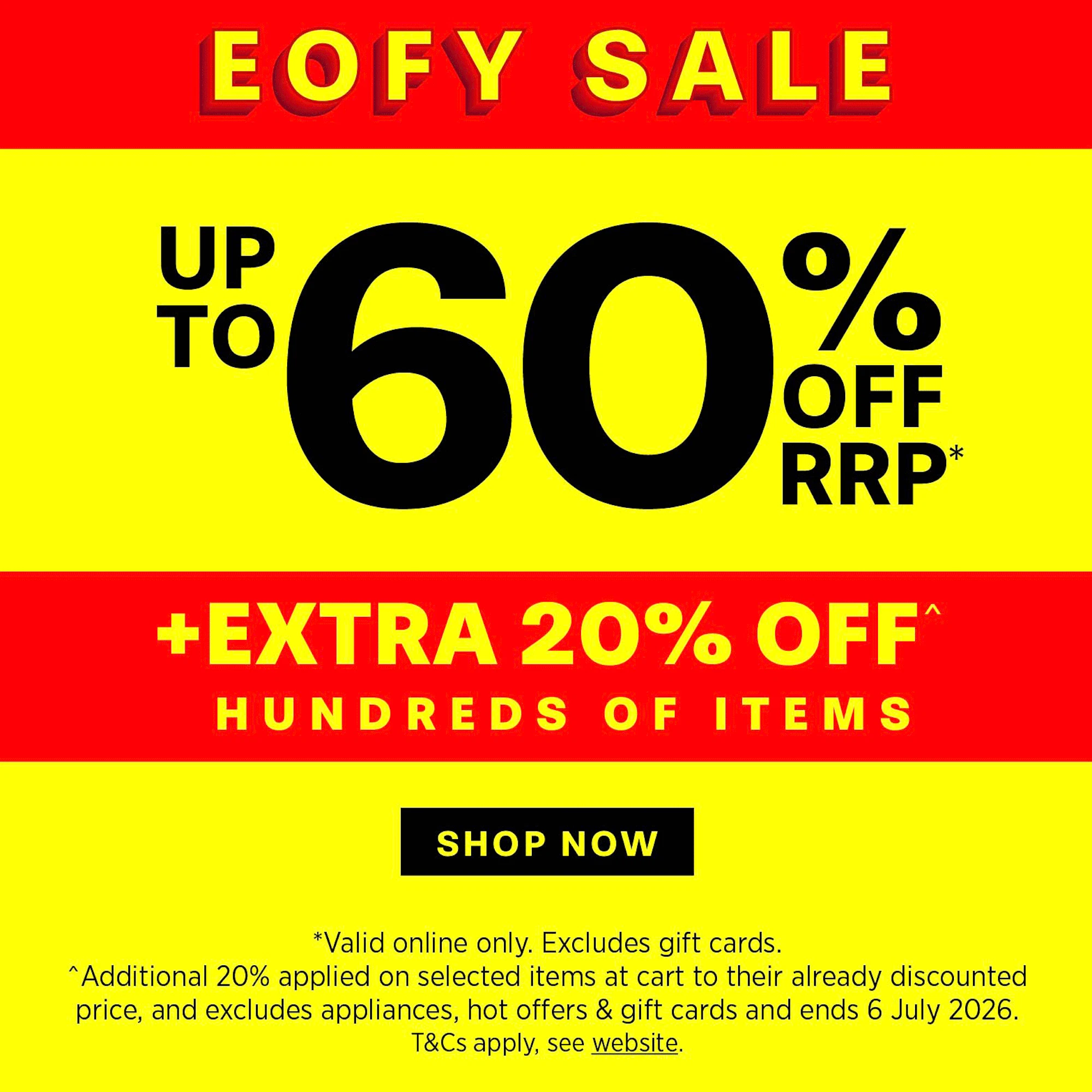 BACCARAT EOFY YEAR SALE
