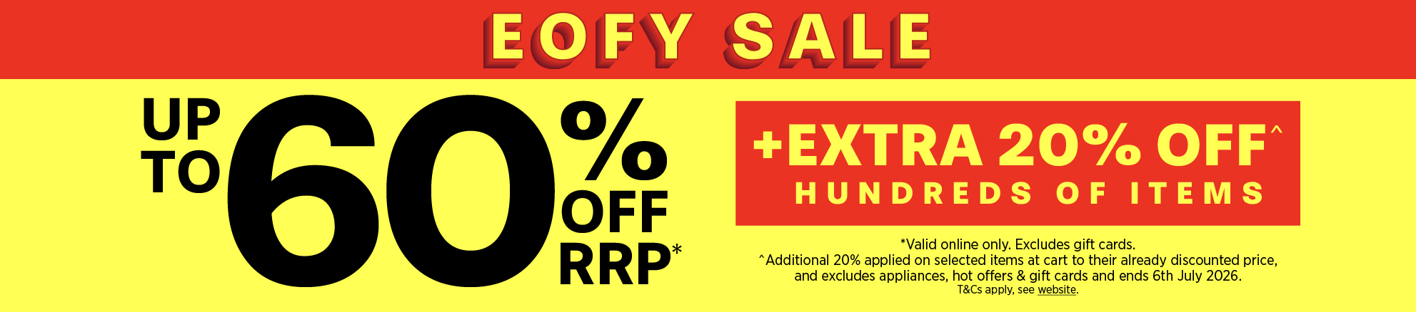BACCARAT EOFY SALE