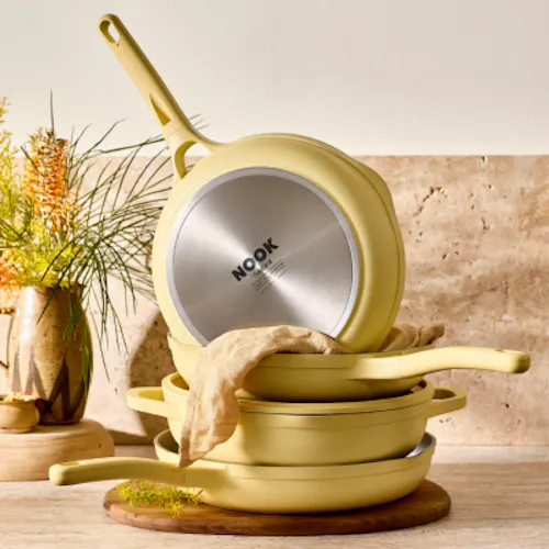 Baccarat NOOK Butter cookware stack